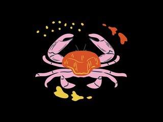 crab spider cartoon