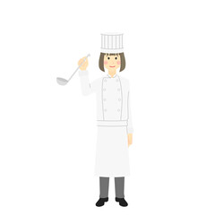 職業[料理人の女性]