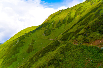 landscape with clouds