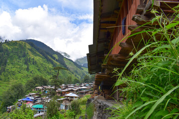 house in the mountains