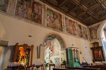 Isernia, Molise. The Sanctuary of SS Cosma e Damiano