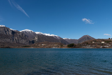 Castel San Vincenzo, Molise. The lake