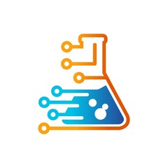 chemical tube vector