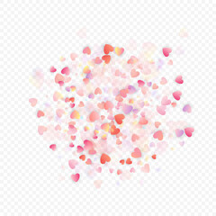 Heart love vector Valentine Pink amour symbols.
