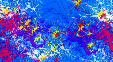 Blue color  grunge Background . Abstract colors background. Colors texture background