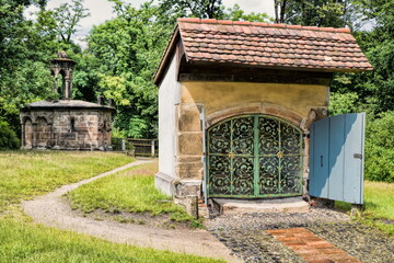 görlitz, deutschland - heiliges grab und salbhaus