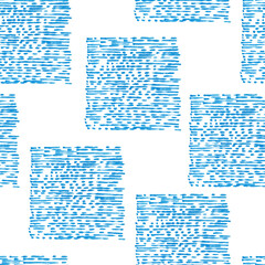 Seamless pattern in blue tones on a white background. Graphics, background, textiles, illustration, wallpaper.
