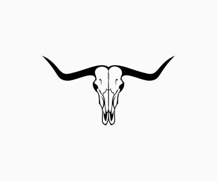 Longhorn Steer Head Clipart