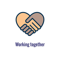 Social or Society  Icon showing image for social change and investment, ESG