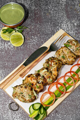 Chicken Kalimirch Kebab