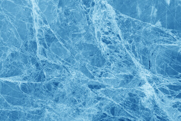 Texture of blue stone marble with striped streaks