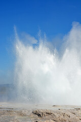Yellowstone- geyser land at the America