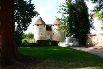 Fototapeta na wymiar Château d'Harcourt - Normandie - France