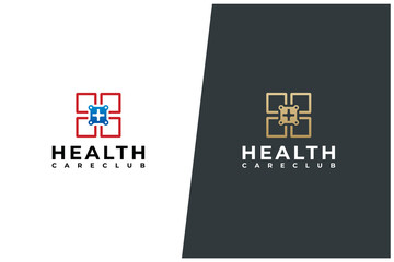 Health Care Vector Logo Concept Design