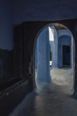 Calles típicas de Chaouen Marruecos, pueblo azul - 497560027