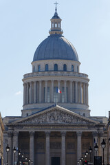 Obraz premium The Pantheon is a secular mausoleum , Paris, France.