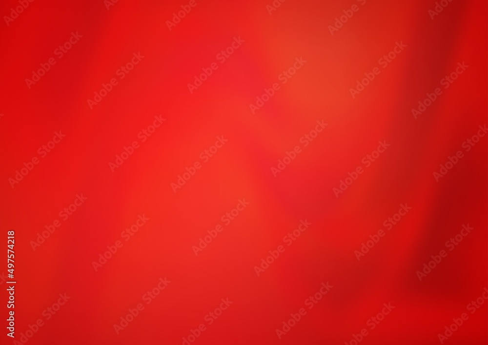Poster light red vector glossy bokeh pattern.
