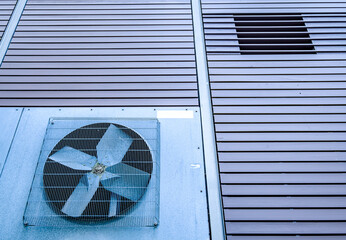 modern ventilator - close up - photo
