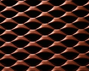 texture of metal grid bronze