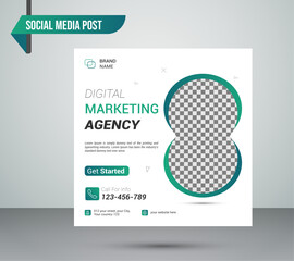 Digital Marketing Social Media Post Design