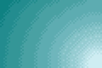 Blue pastel sunshine sky pixel art. Vector illustration.