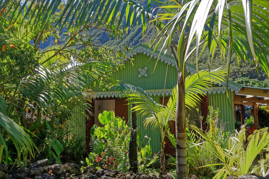 case cr&eacute;ole &agrave; la R&eacute;union