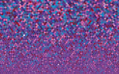 Light Blue, Red vector pattern with spheres.