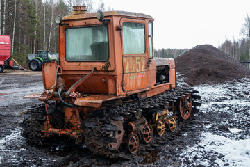 Soviet era tractor equipment. Still on the agenda