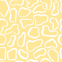 Vector seamless abstract pattern, modern shapes. Simple design for textile, wallpaper, wrapping paper.