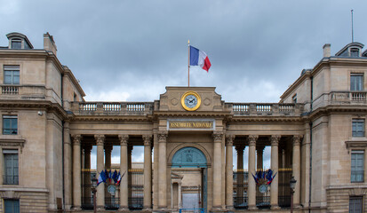 L'assemblée nationale - Paris (France)
