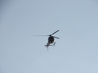 helicopter in flight