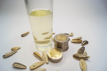 glass of water