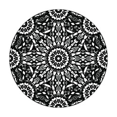 Hand drawn mandala. decoration in ethnic oriental  doodle ornament.