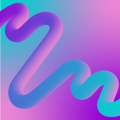 Abstract background in neon colors