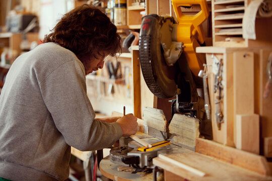 Woodworking: Marking Measure Before Cutting - Powered by Adobe