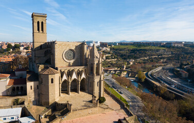 Collegiate Basilica of Santa Maria in Manresa, Spain