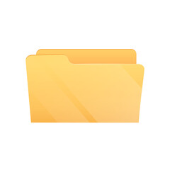 File folder icon vector illustration