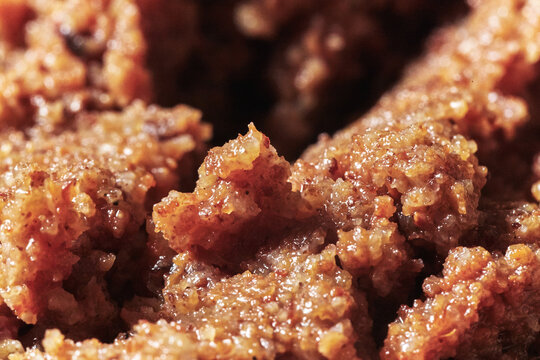 Minced Pork Crackling.