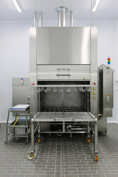 Modern machine in factory