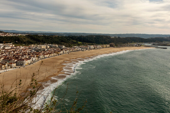 Nazar&eacute; small town view
