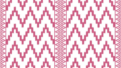 Traditional tribal or Modern native thai ikat pattern. Geometric ethnic background for pattern seamless design or wallpaper.