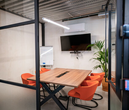 Meeting Room In A Modern Office.