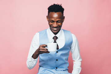 Portrait of a black businessman