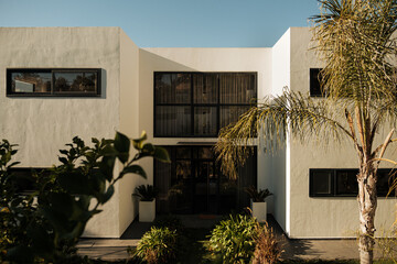 White modern design house 