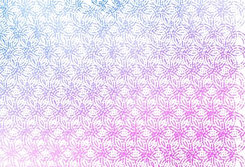 Light pink, blue vector layout with circle shapes.