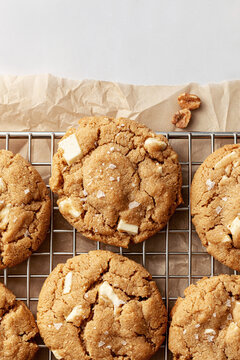 Peanut Butter White Chocolate Cookies