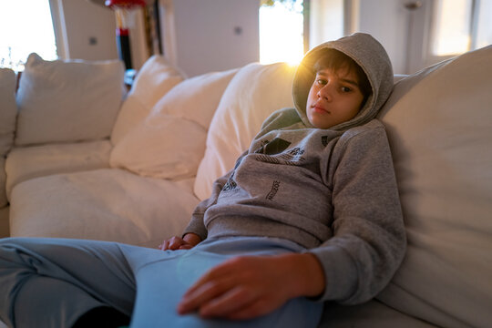 Portrait of a eleven year old boy