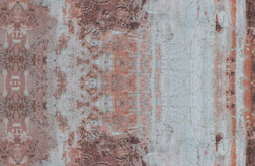  Craquelure textured background. 