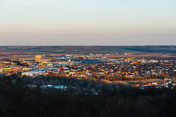 View of the Pyatigorsk city from the hilltop