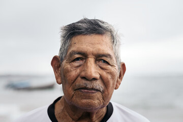 Portrait of a senior man